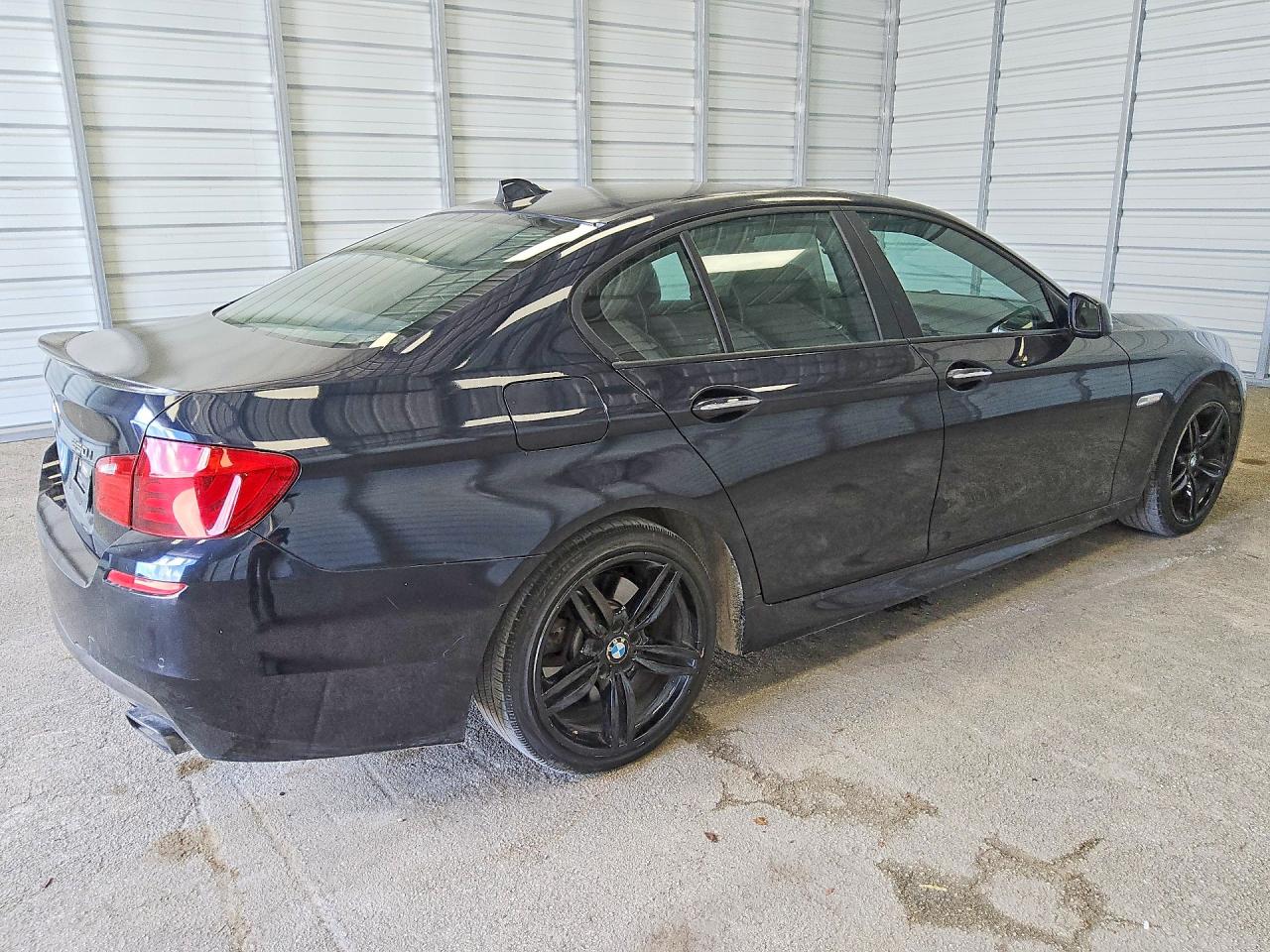 2011 Bmw 550 I Black vin: WBAFR9C50BDV58161