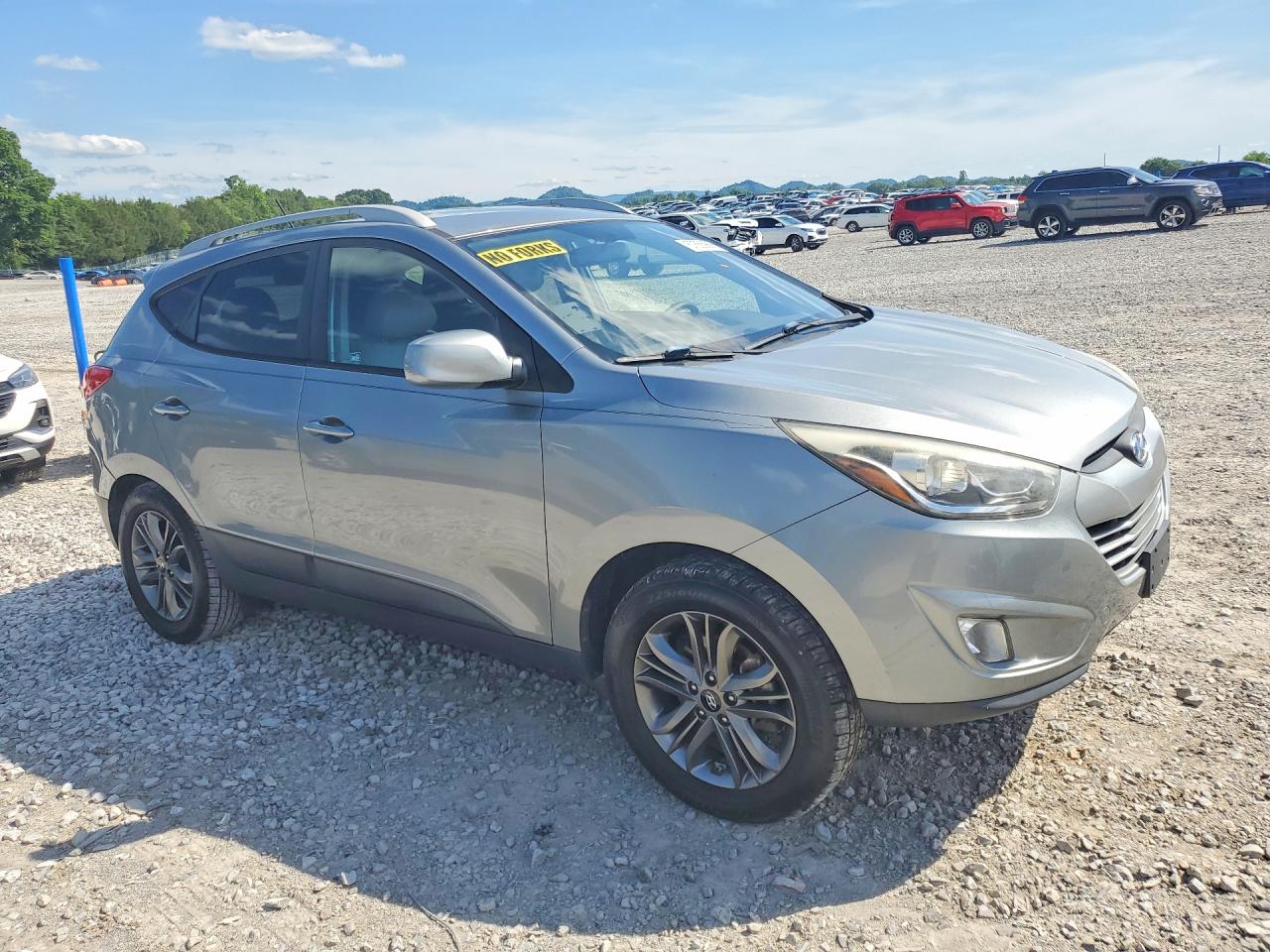 2015 Hyundai Tucson Se Silver vin: KM8JU3AG9FU108507