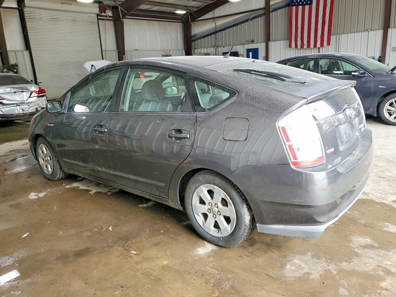 2007 Toyota Prius Base Серый vin: JTDKB20U673246142