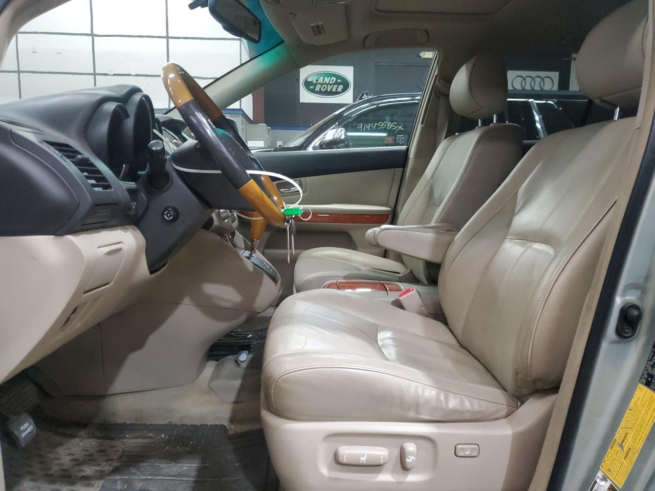 2008 Lexus Rx 400h Silver vin: JTJHW31U282043126