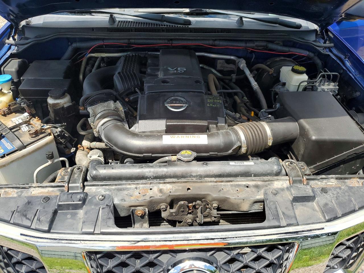 2012 Nissan Frontier S Blue vin: 1N6AD0EV2CC417570