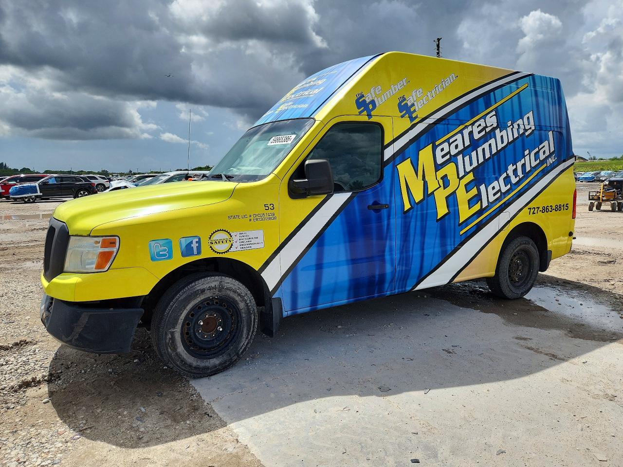 2012 Nissan Nv 2500 Two Tone vin: 1N6BF0LY3CN118900