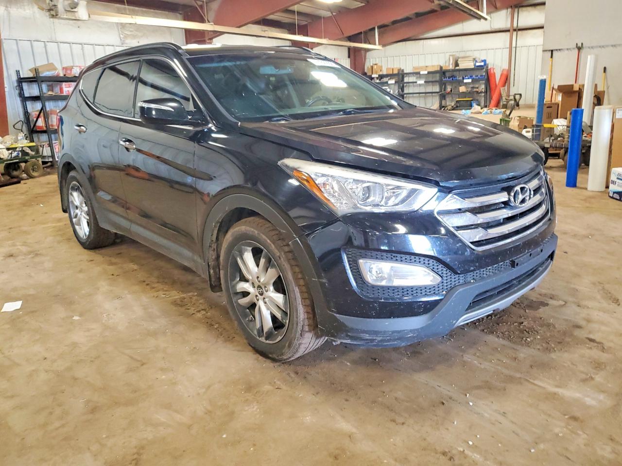 2013 Hyundai Santa Fe Sport 2.0t Black vin: 5XYZUDLA4DG072942