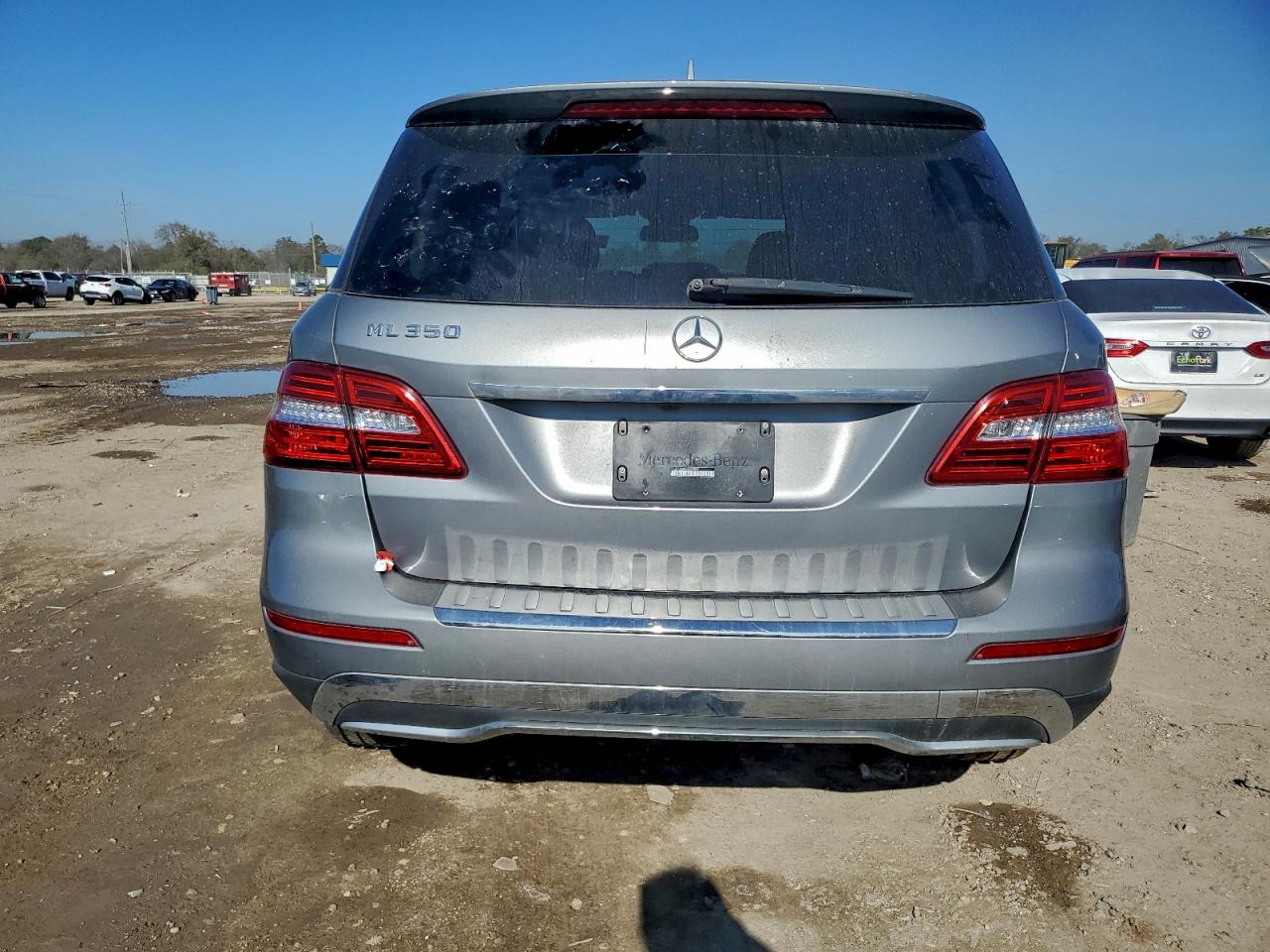 2015 Mercedes-benz Ml 350 Gray vin: 4JGDA5JB9FA608853
