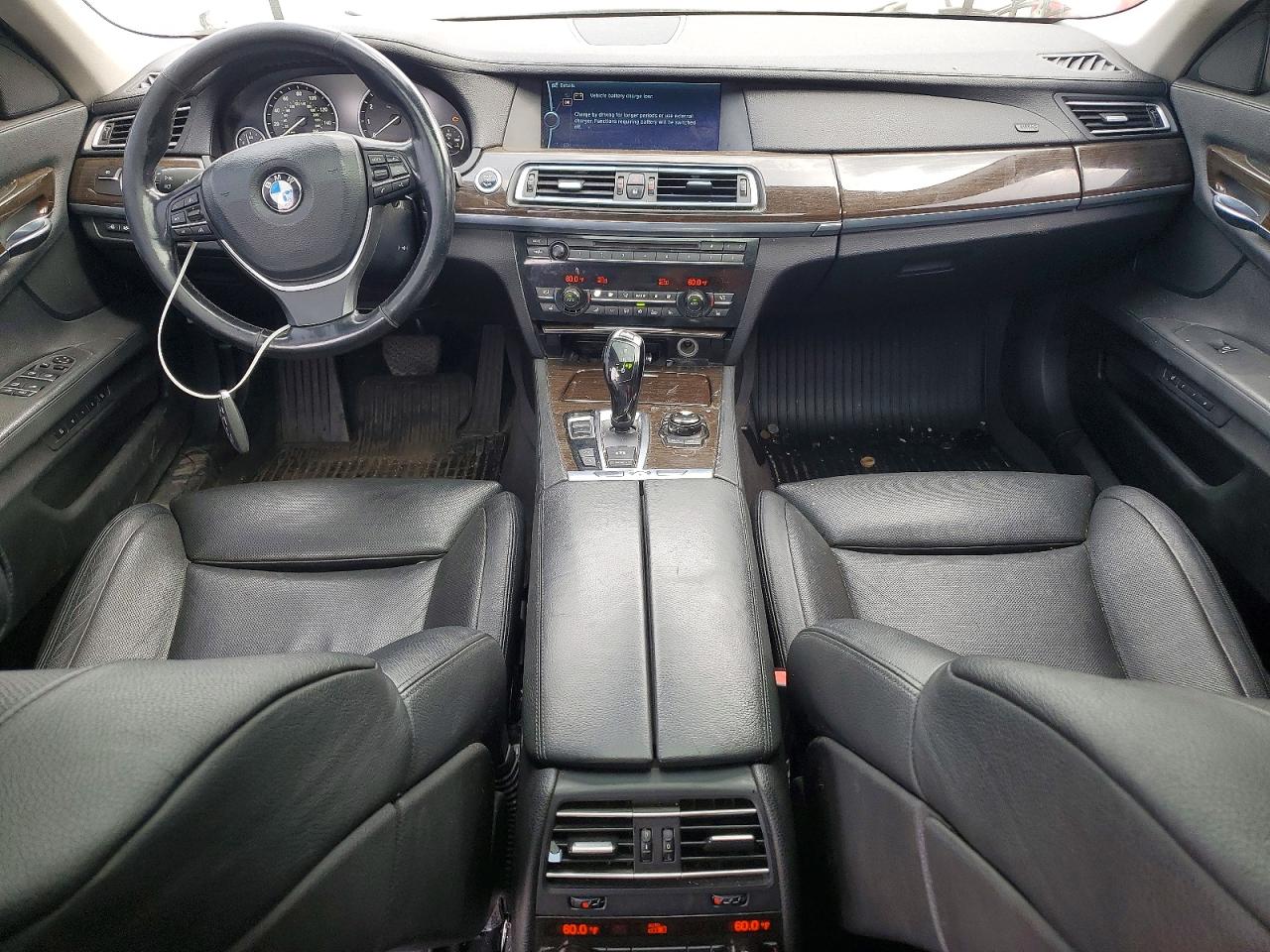 2012 Bmw 740 Li Silver vin: WBAKB4C55CC576135