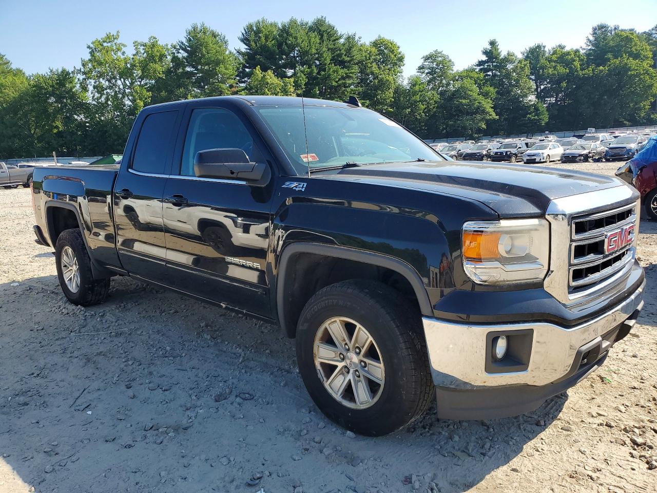 2015 Gmc Sierra K1500 Sle Black vin: 1GTV2UEH7FZ169796