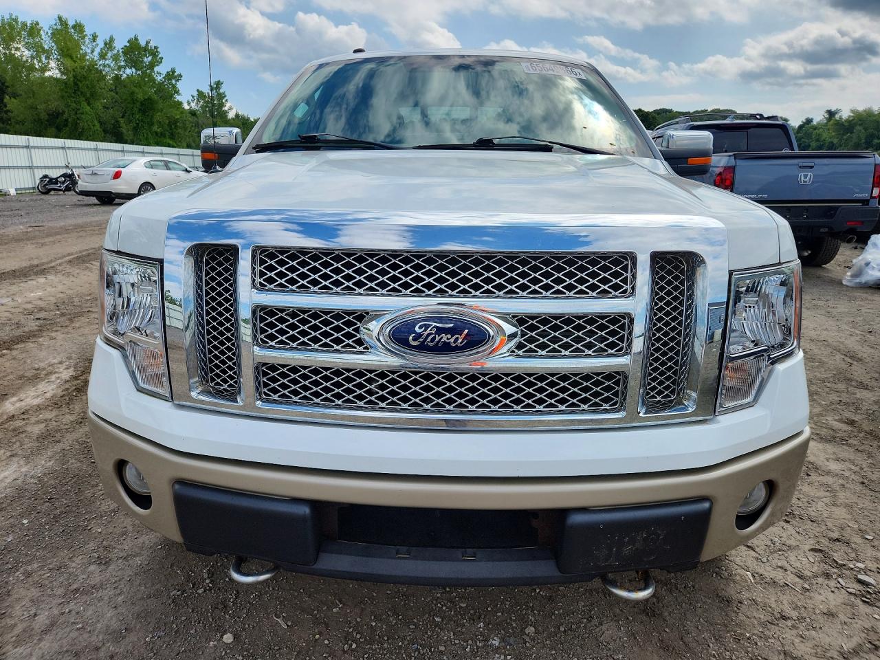 2010 Ford F150 Supercrew White vin: 1FTFW1EV3AFC87397