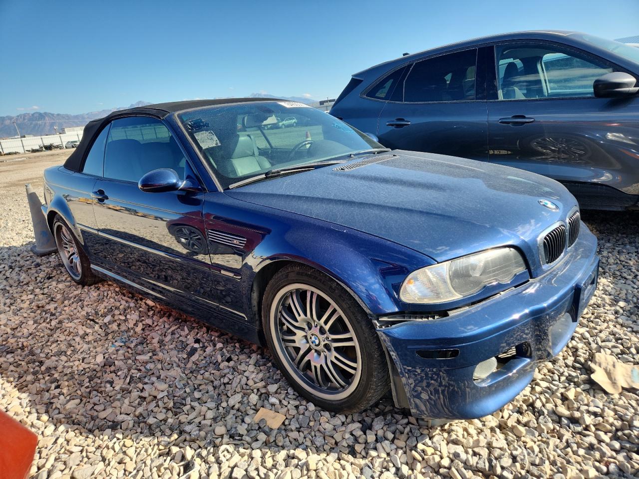 2006 Bmw M3 Синий vin: WBSBR93466PK10600