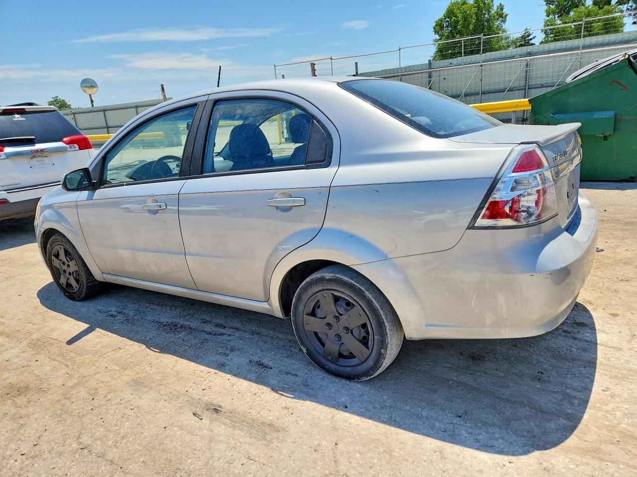 2010 Chevrolet Aveo Ls Silver vin: KL1TD5DE1AB073735