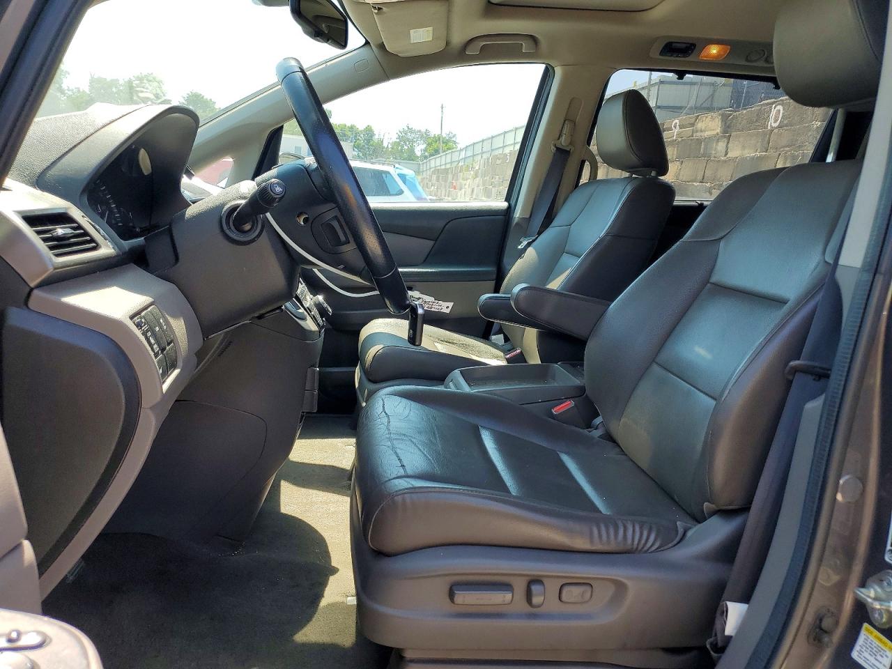 2014 Honda Odyssey Exl Gray vin: 5FNRL5H64EB088645