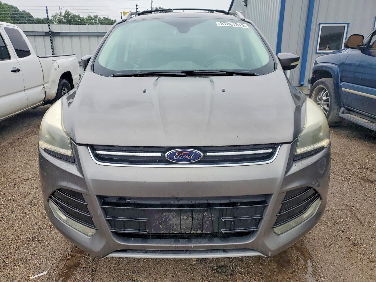 2013 Ford Escape Titanium Серый vin: 1FMCU0J91DUA70423