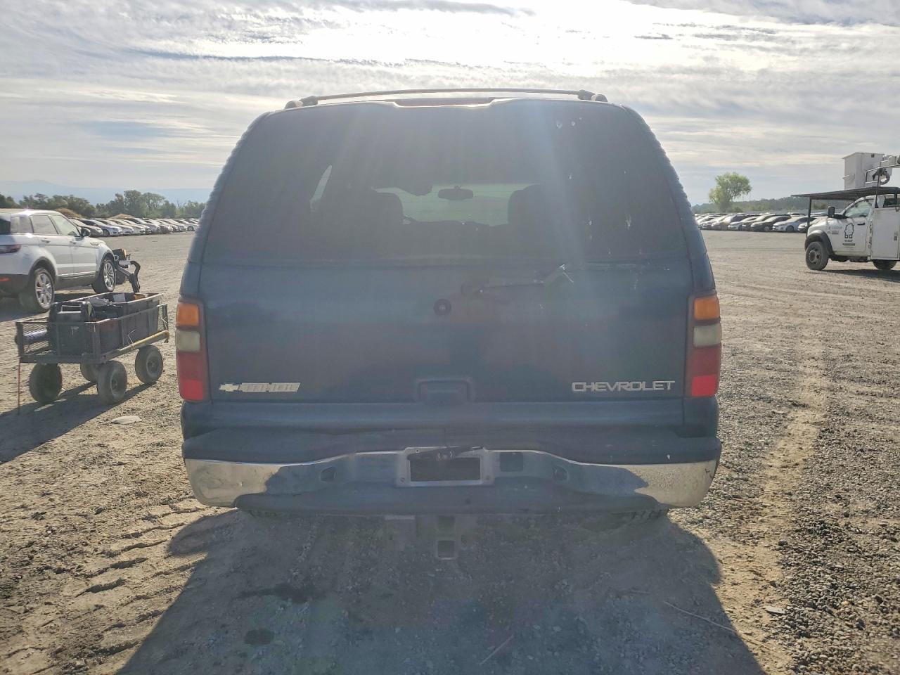 2003 Chevrolet Tahoe K1500 Blue vin: 1GNEK13ZX3R222830