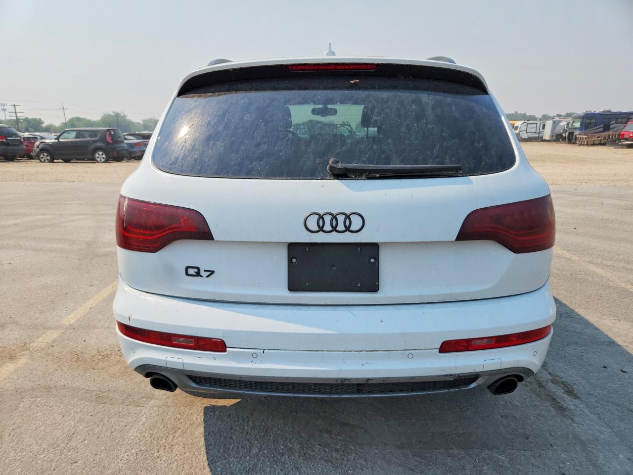 2013 Audi Q7 Prestige White vin: WA1DGAFE5DD002129