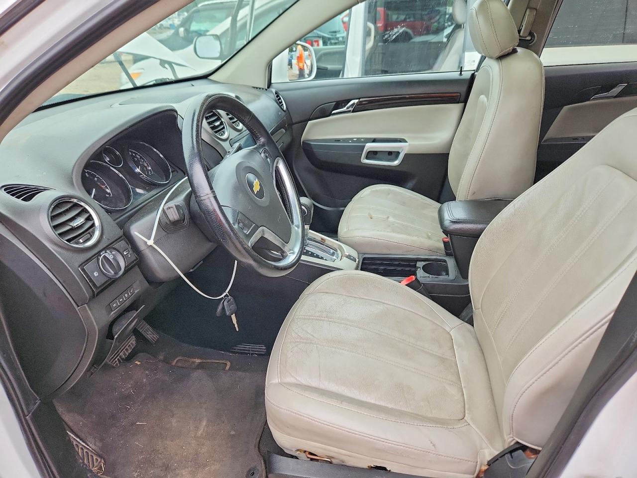 2014 Chevrolet Captiva Ltz White vin: 3GNAL4EKXES676363