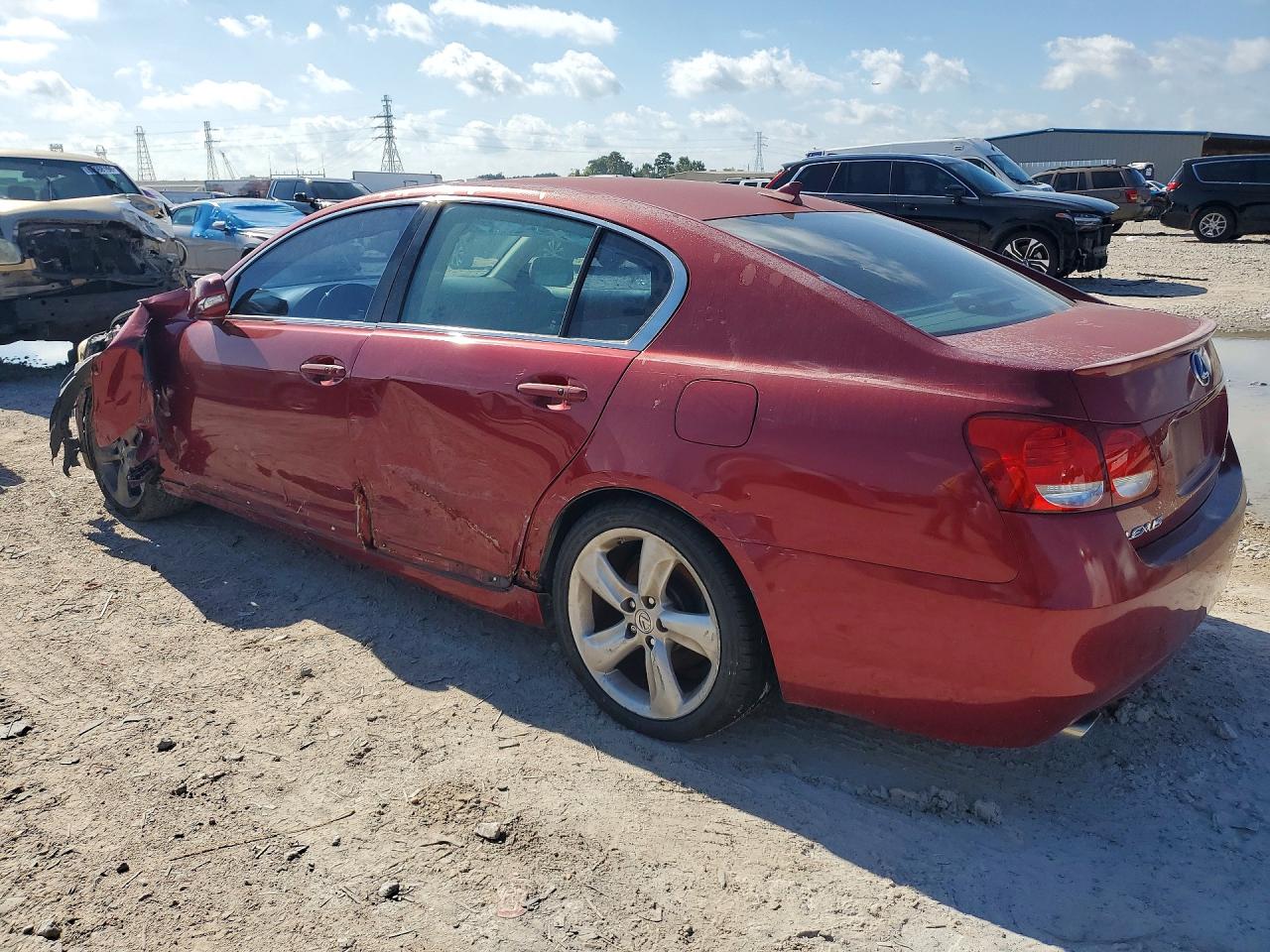 2010 Lexus Gs 350 Red vin: JTHBE1KS4A0047336