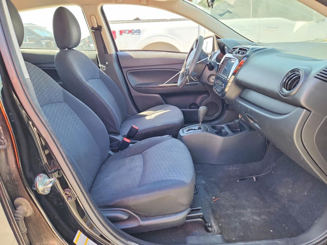 2015 Mitsubishi Mirage De Черный vin: ML32A3HJ5FH060891