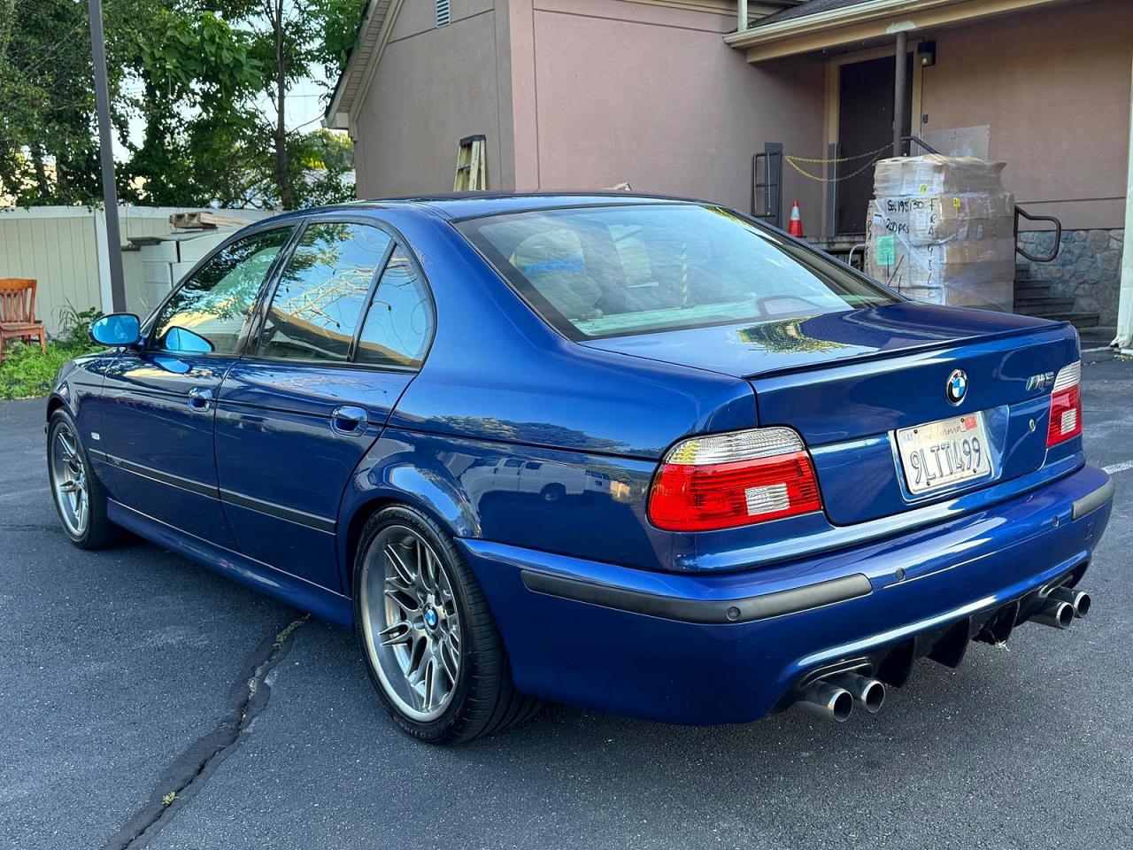 2001 Bmw M5 Blue vin: WBSDE93491BZ98489