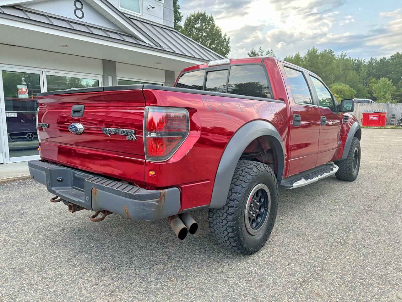 2014 Ford F150 Svt Raptor Red vin: 1FTFW1R62EFB13779