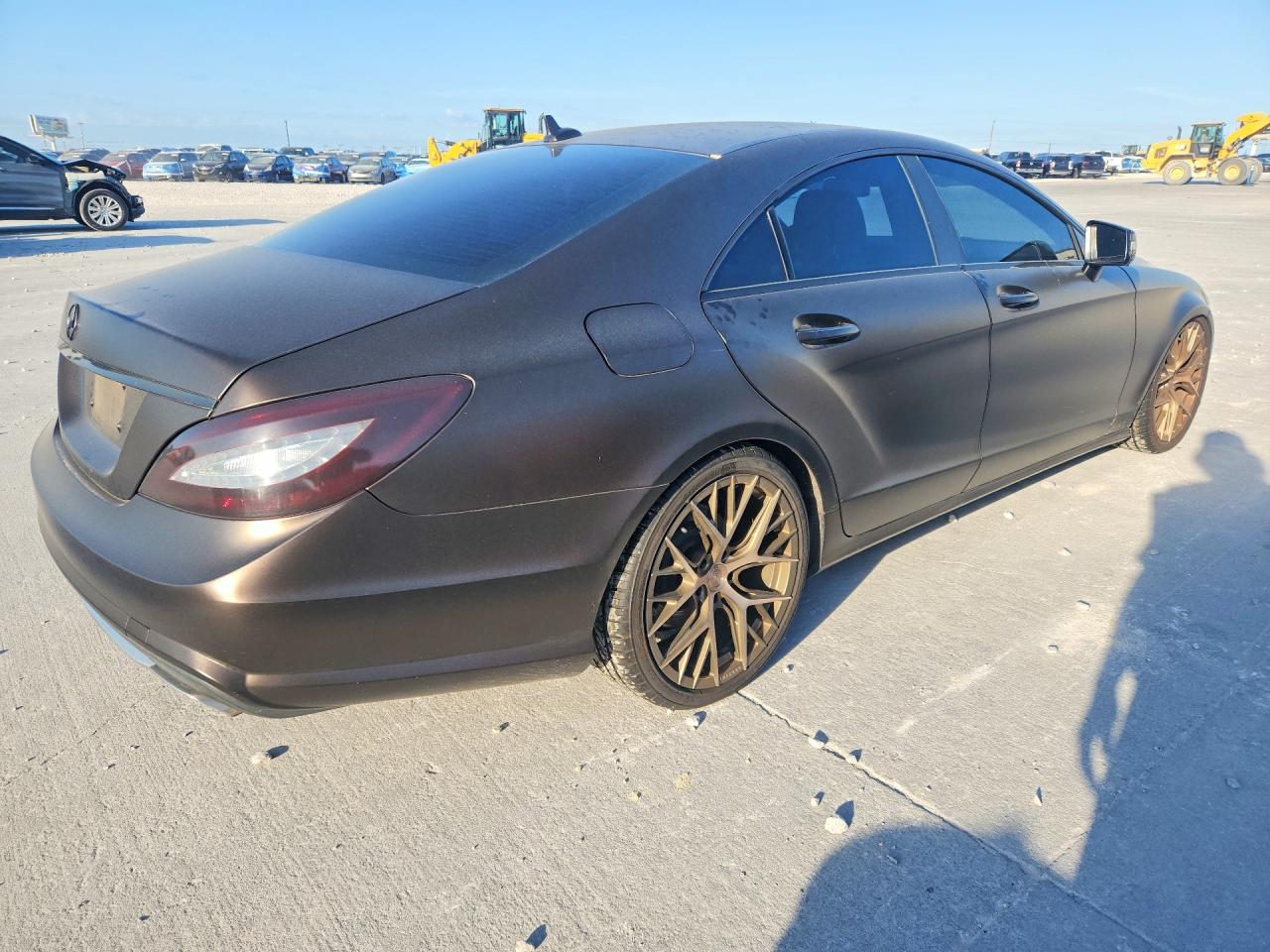 2012 Mercedes-benz Cls 550 Gray vin: WDDLJ7DB4CA014809