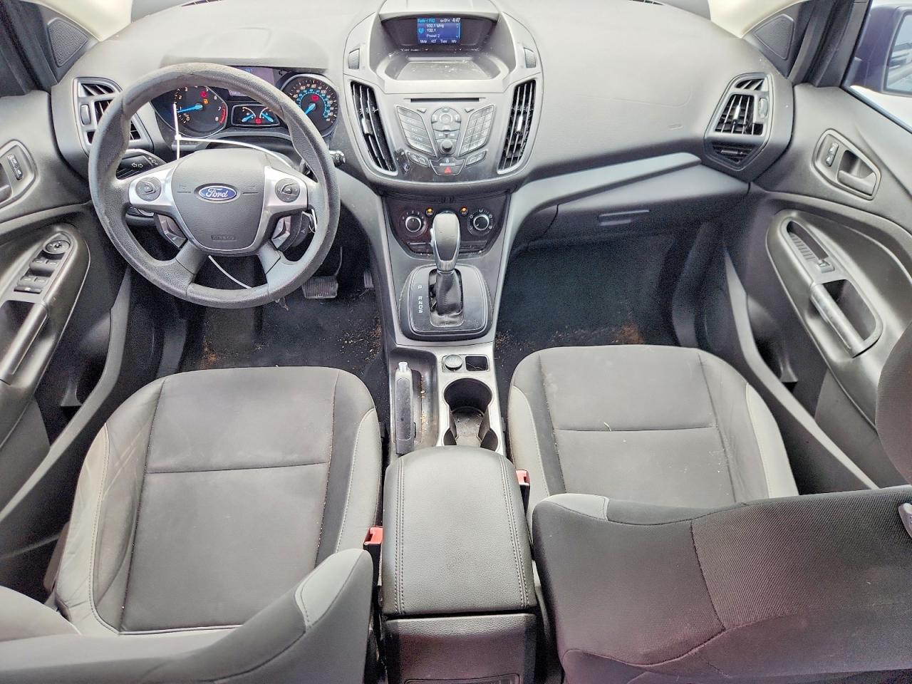 2013 Ford Escape S Black vin: 1FMCU0F78DUB37784