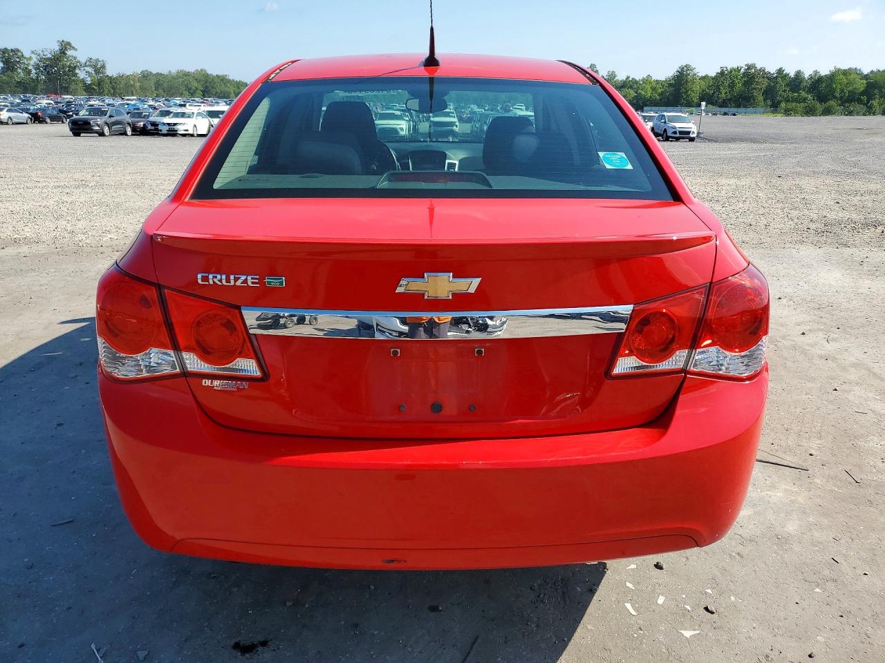 2014 Chevrolet Cruze Eco Red vin: 1G1PH5SB5E7315287