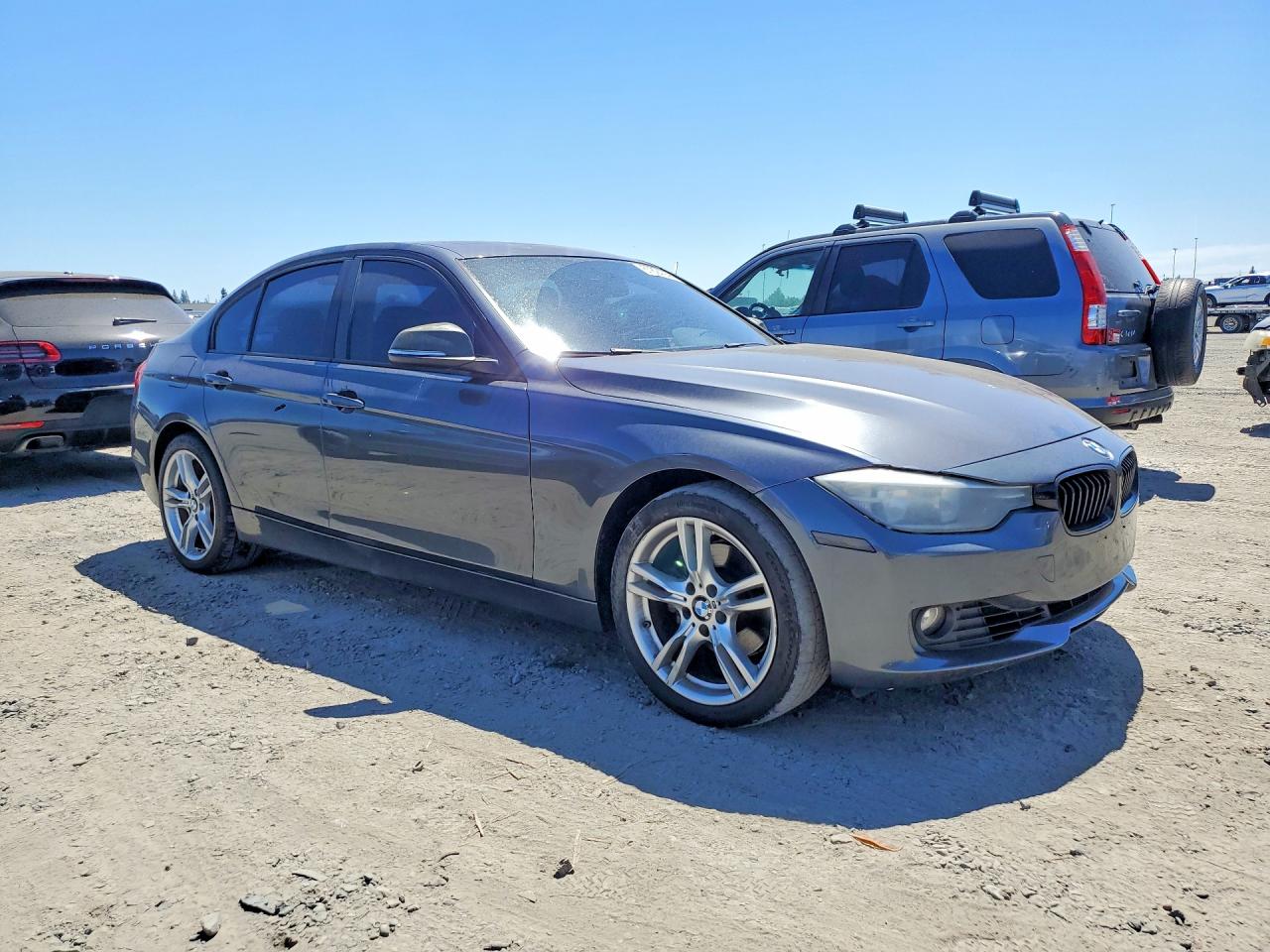 2012 Bmw 328 I Sulev Gray vin: WBA3C1C56CF434133