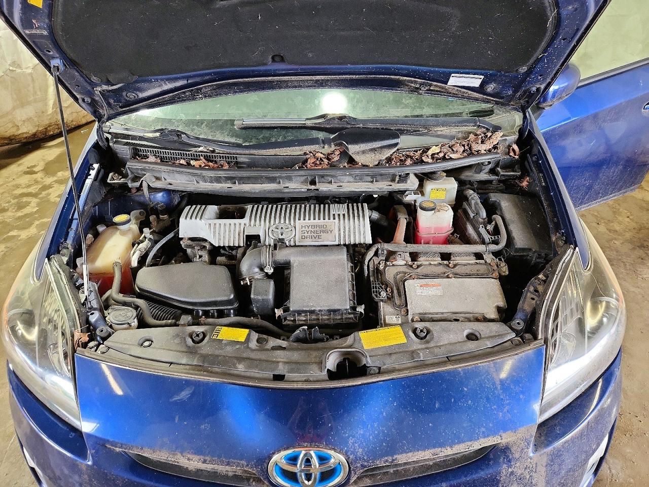 2011 Toyota Prius Two Blue vin: JTDKN3DU7B1418254