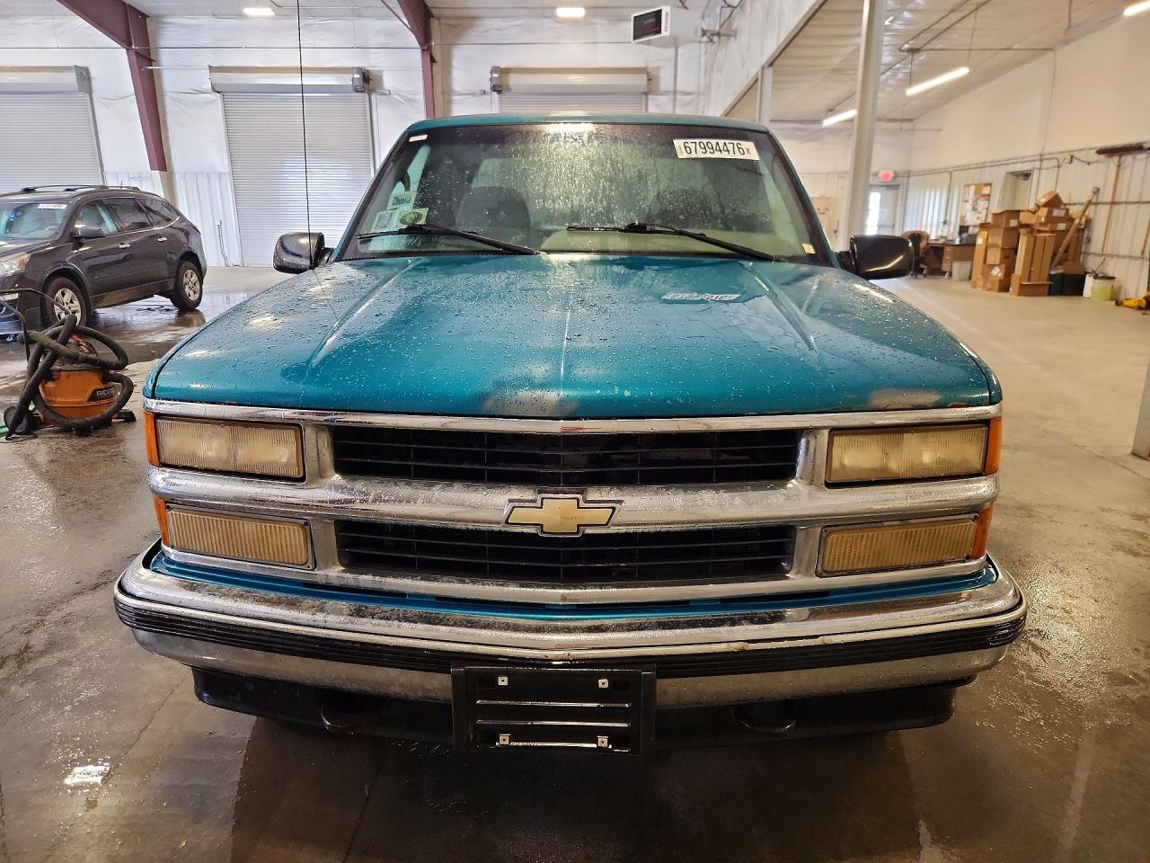 1996 Chevrolet Gmt-400 K1500 Teal vin: 2GCEK19M0T1103388