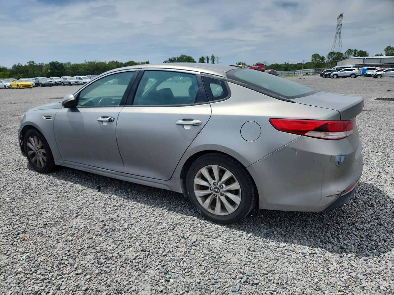 2016 Kia Optima Ex Gray vin: 5XXGU4L37GG106230