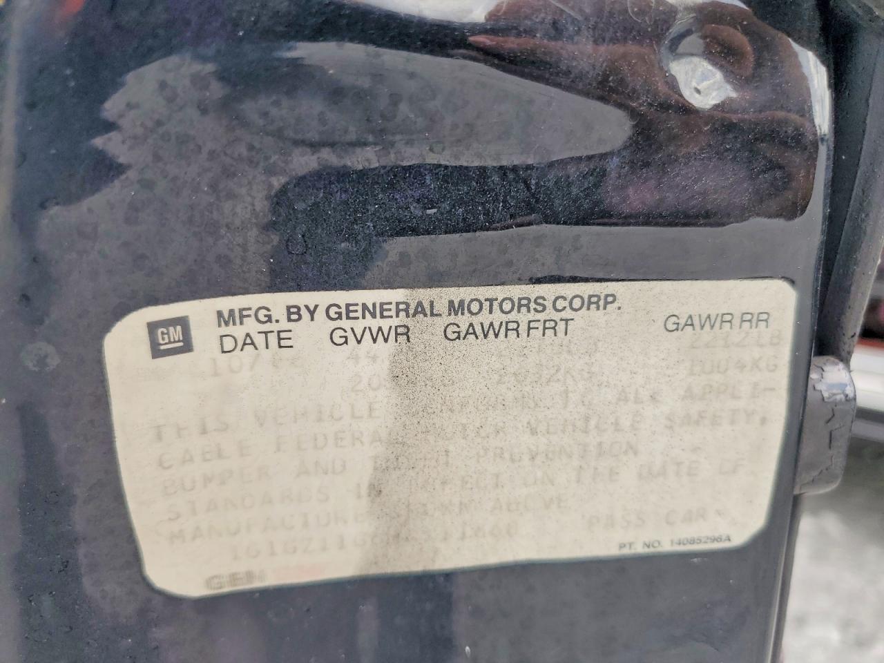 1987 Chevrolet Monte Carlo Black vin: 1G1GZ11G6HR111660