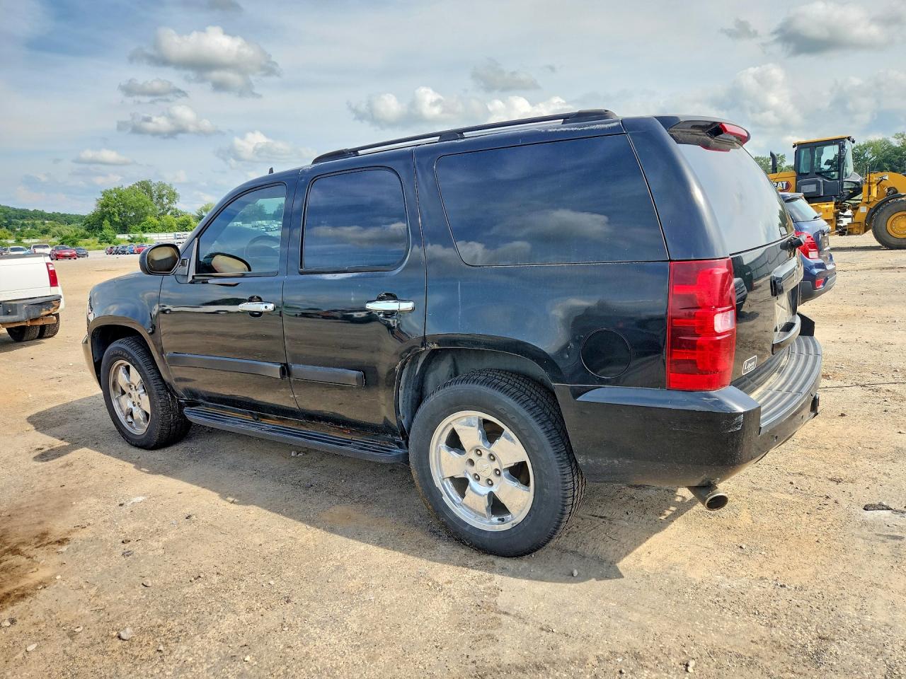 2007 Chevrolet Tahoe K1500 Black vin: 1GNFK13087J205518