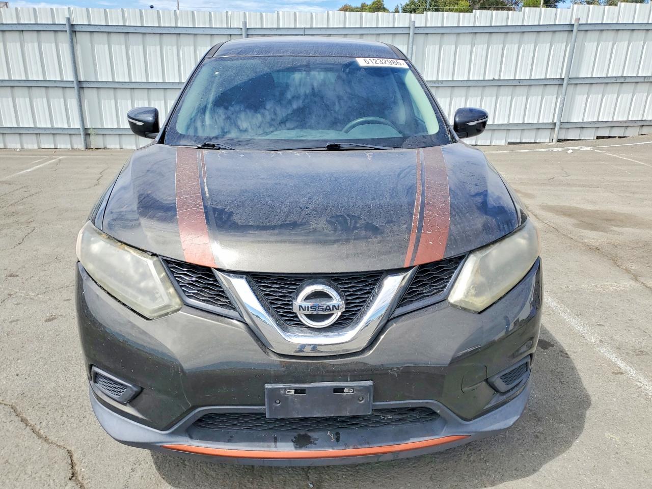 2014 Nissan Rogue S Green vin: 5N1AT2MT0EC803016