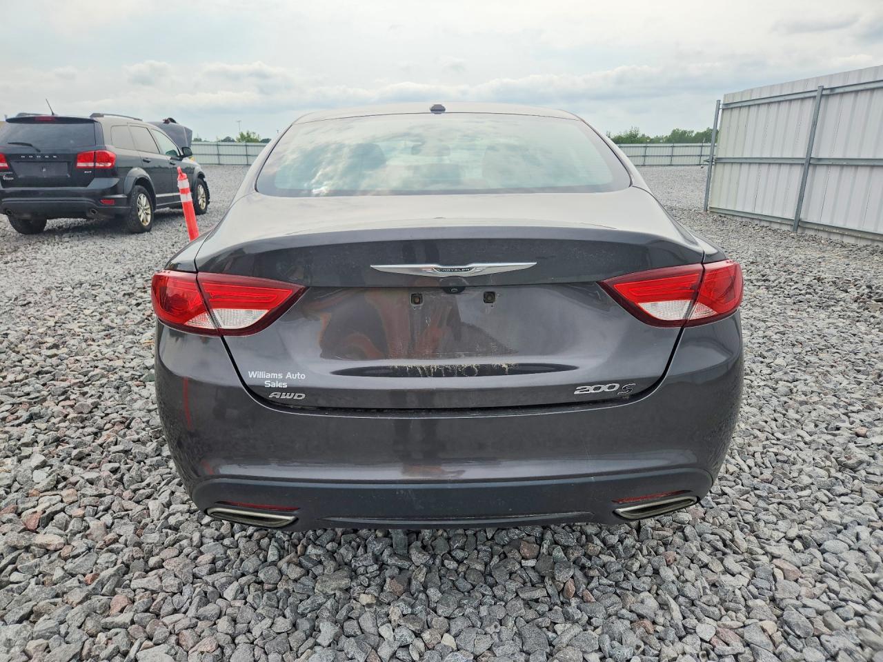 2015 Chrysler 200 S Gray vin: 1C3CCCDG0FN560520