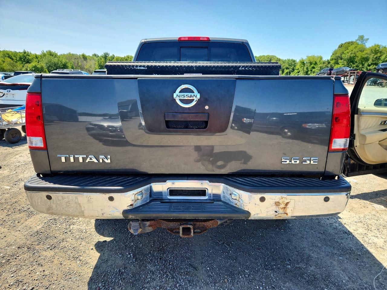 2006 Nissan Titan Xe Gray vin: 1N6AA06B76N512485
