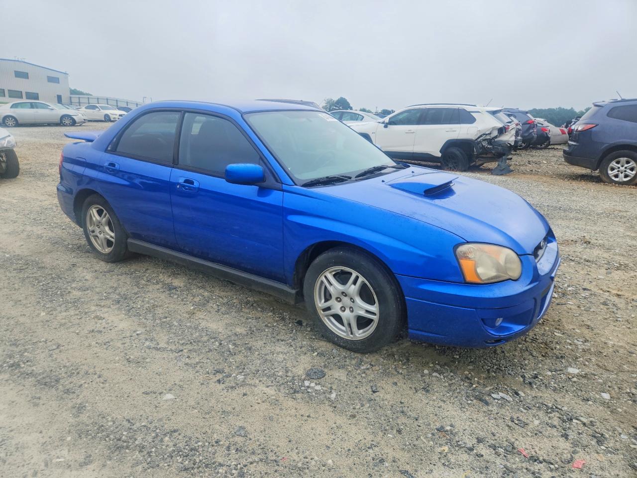 2004 Subaru Impreza Wrx Blue vin: JF1GD29604H517656