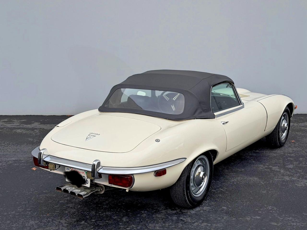 1971 Jaguar E - Type White vin: 1S71298BW