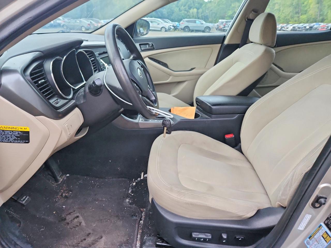 2011 Kia Optima Lx Silver vin: KNAGM4A73B5173388