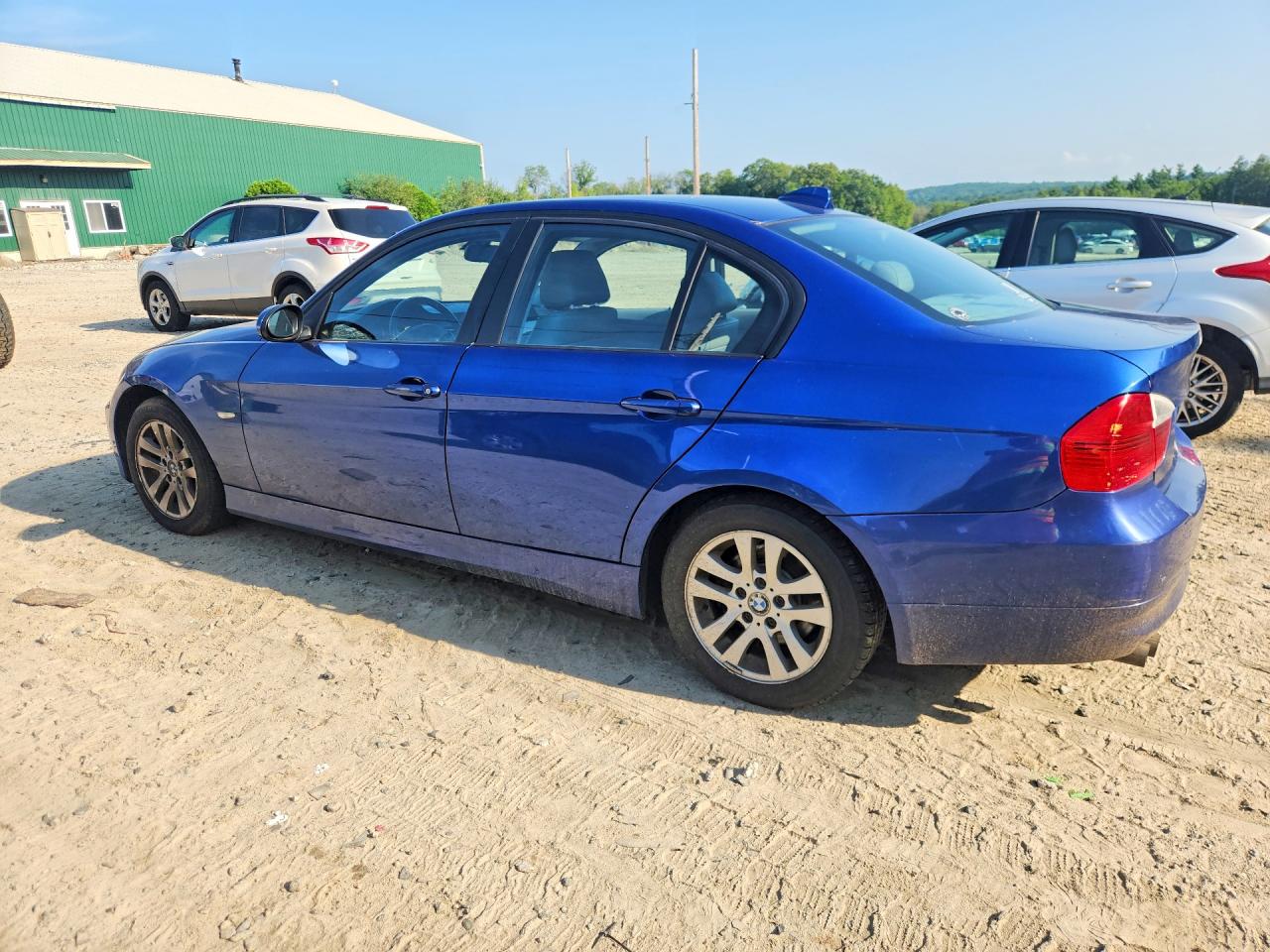 2007 Bmw 328 Xi Sulev Blue vin: WBAVC73517KP32890