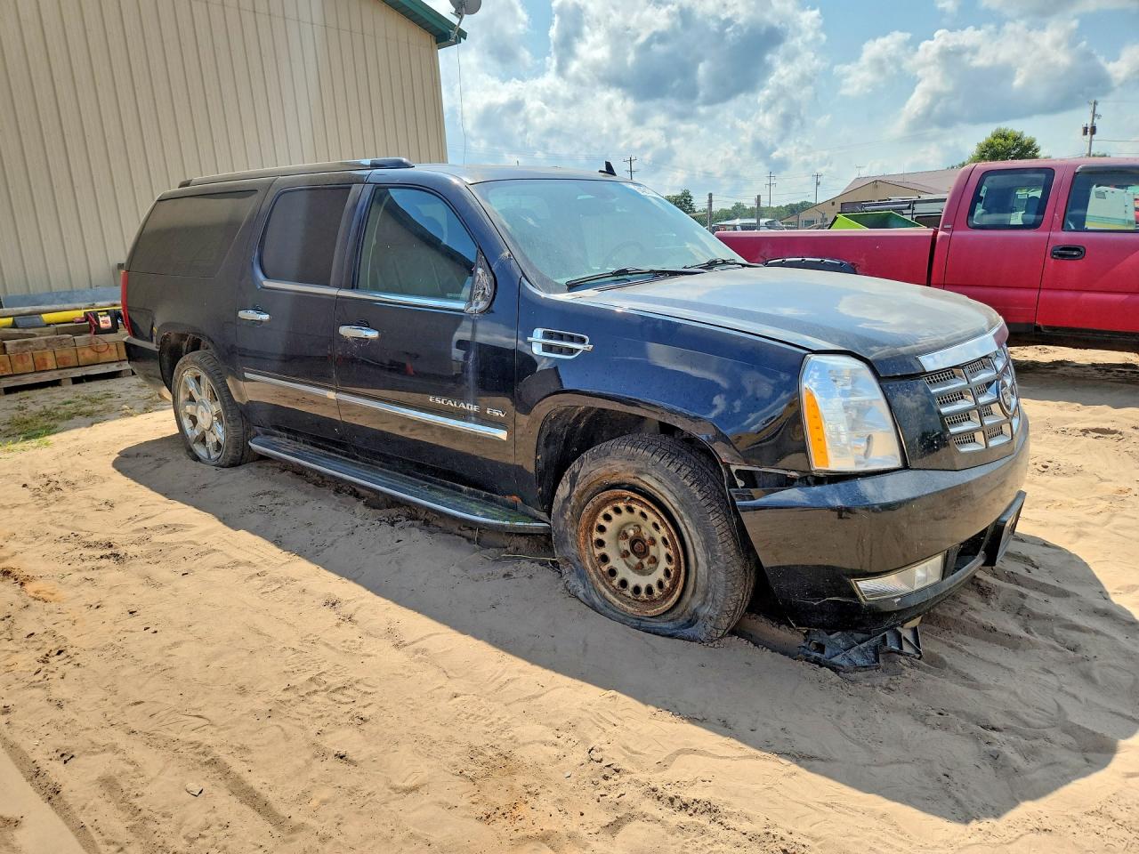 2010 Cadillac Escalade Esv Luxury Black vin: 1GYUKHEF1AR239619