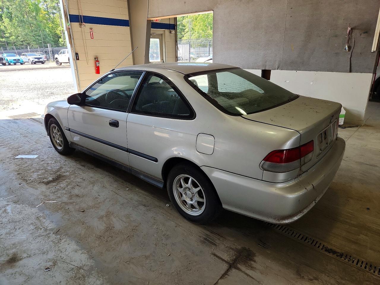 2000 Honda Civic Hx Silver vin: 1HGEJ7221YL124462