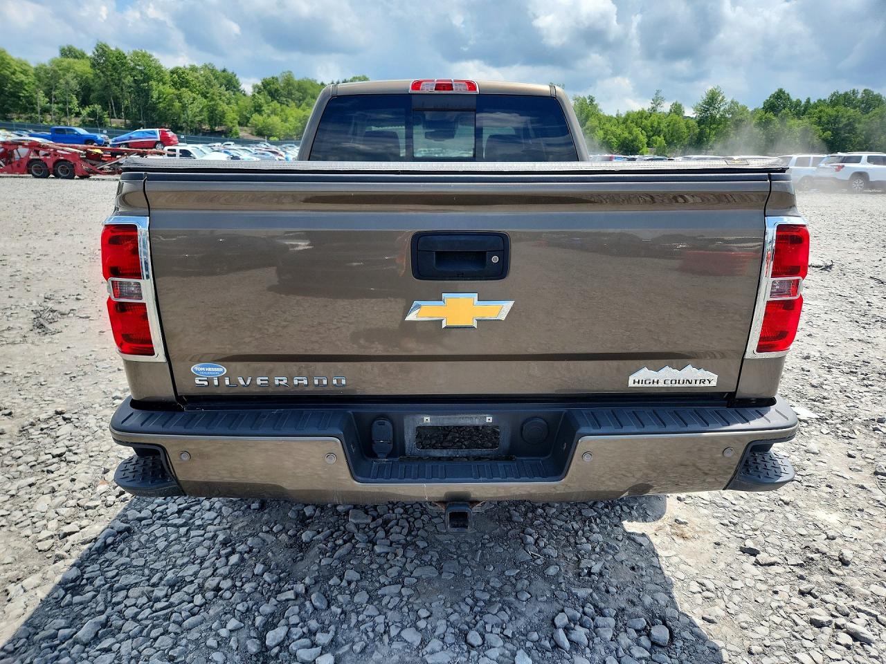2015 Chevrolet Silverado K1500 High Country Brown vin: 3GCUKTEC4FG103135