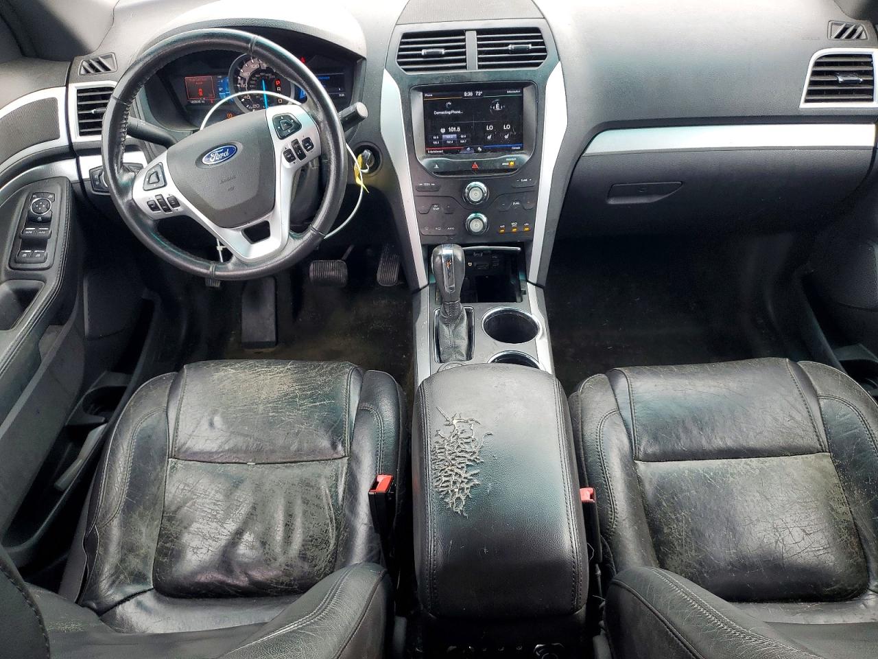 2013 Ford Explorer Xlt Gray vin: 1FM5K8D86DGC30245