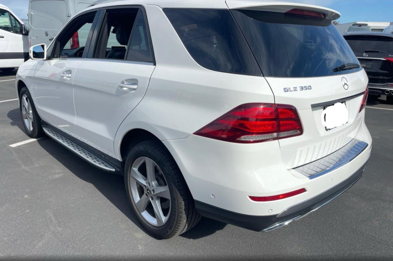 2018 Mercedes-benz Gle 350 Белый vin: 4JGDA5JB6JB010058