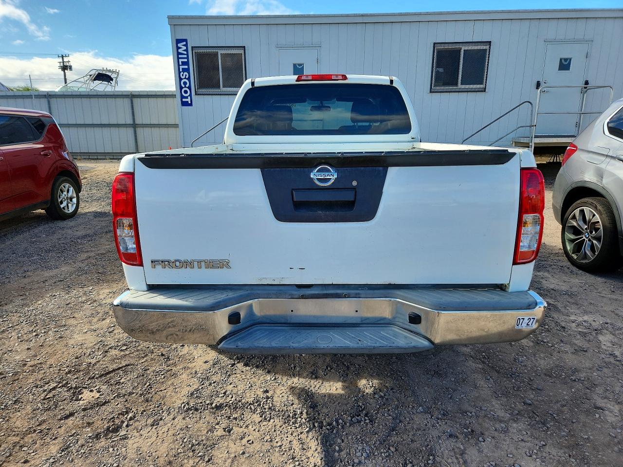 2015 Nissan Frontier S White vin: 1N6BD0CT0FN704209