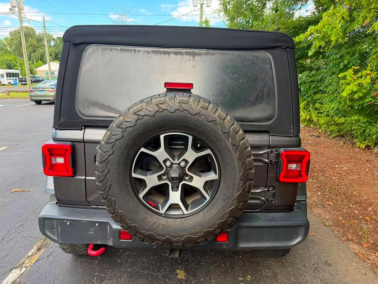 2020 Jeep Wrangler Unlimited Rubicon Black vin: 1C4HJXFN5LW211725