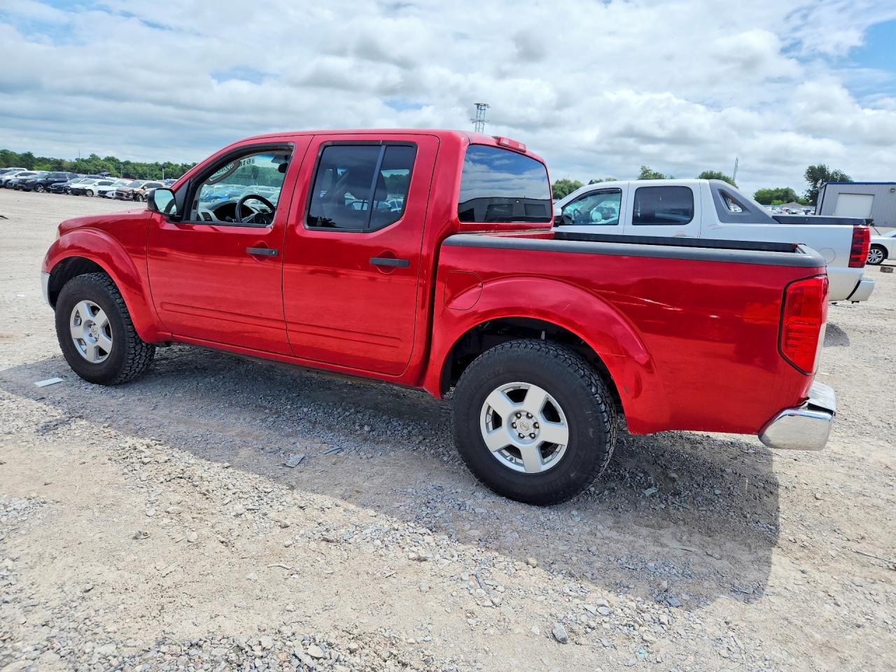 2006 Nissan Frontier Se Красный vin: 1N6AD07U16C468969
