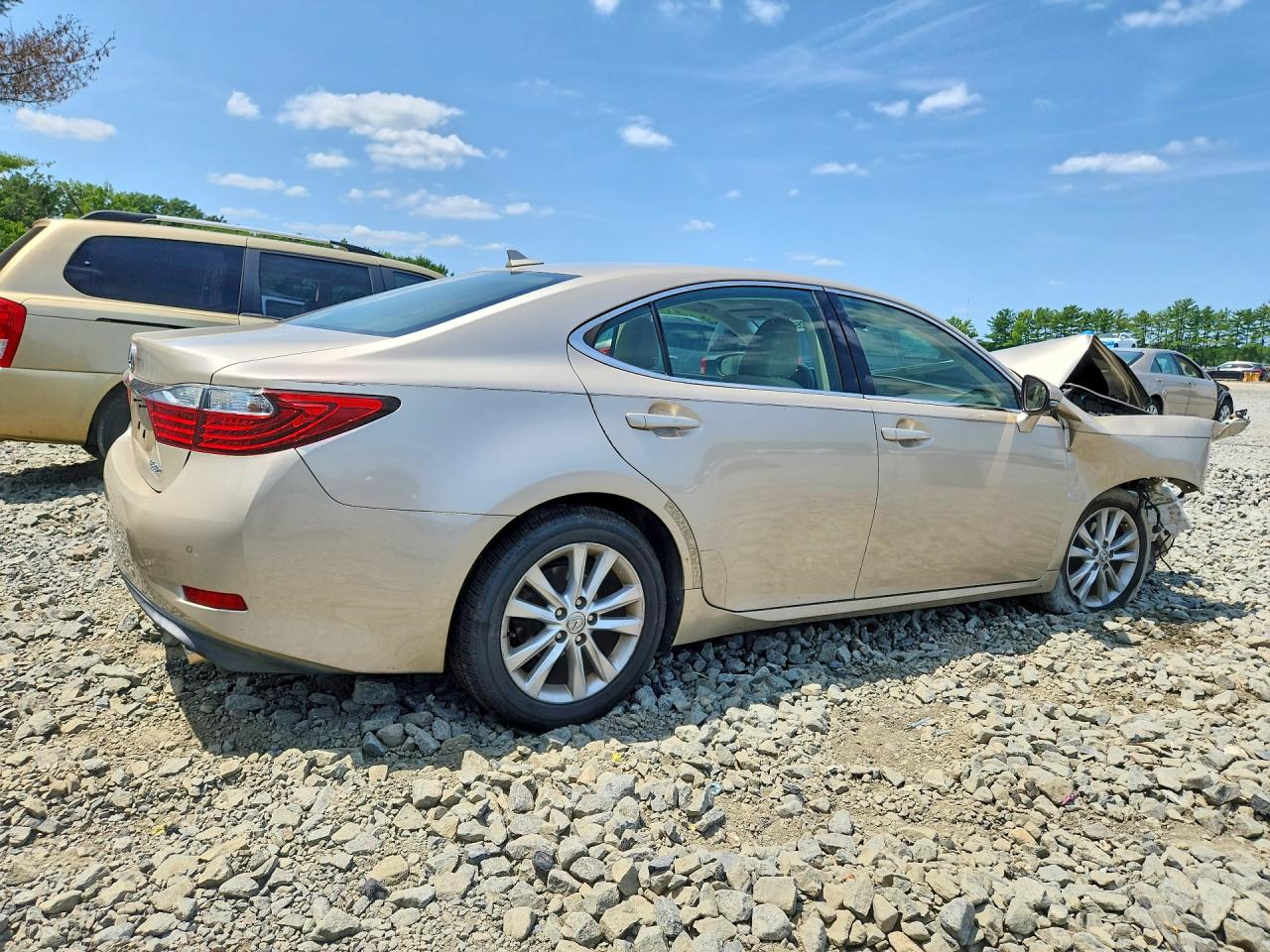 2013 Lexus Es 350 Beige vin: JTHBK1GG1D2001808