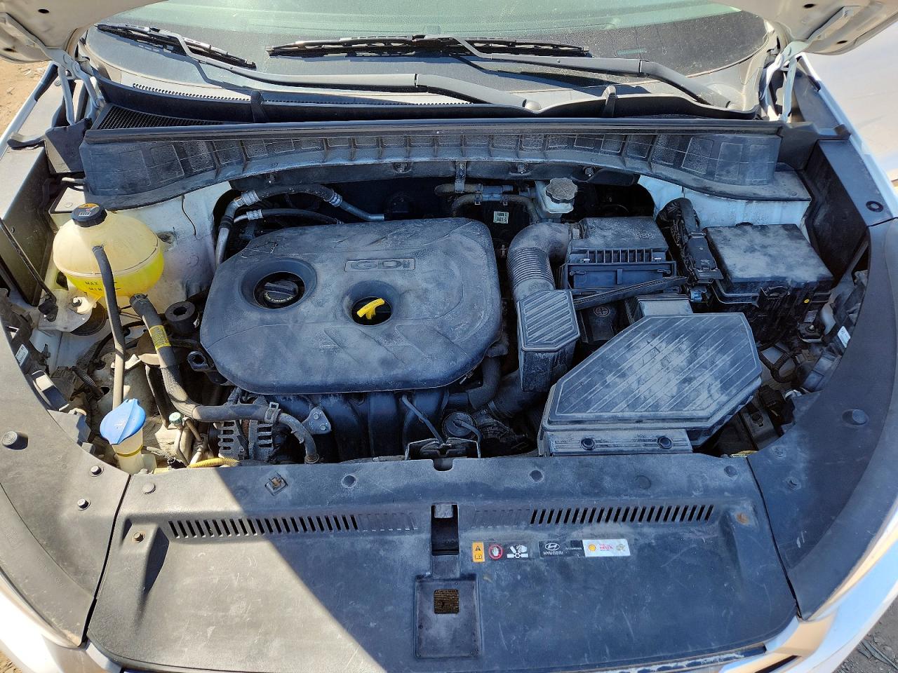 2018 Hyundai Tucson Sel Белый vin: KM8J3CA47JU677356