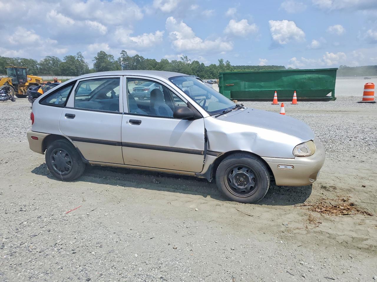 1997 Ford Aspire Серебряный vin: KNJLT06H4V6198990
