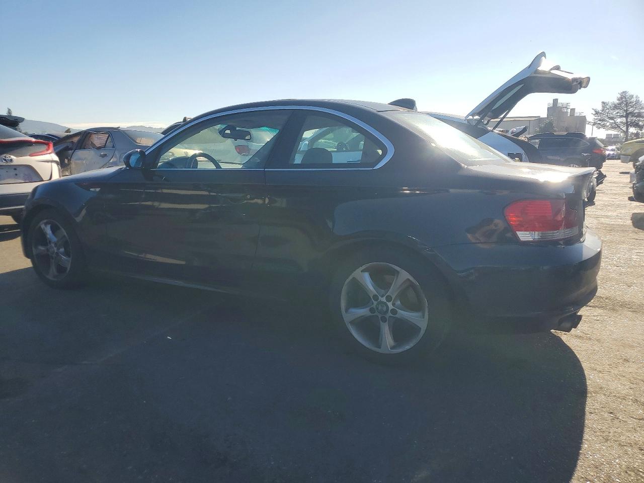 2009 Bmw 128 I Black vin: WBAUP93509VF48783